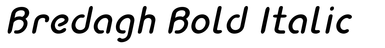 Bredagh Bold Italic
